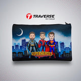 Super Heros Pencil Pouch (Digitally printed on Cloth)