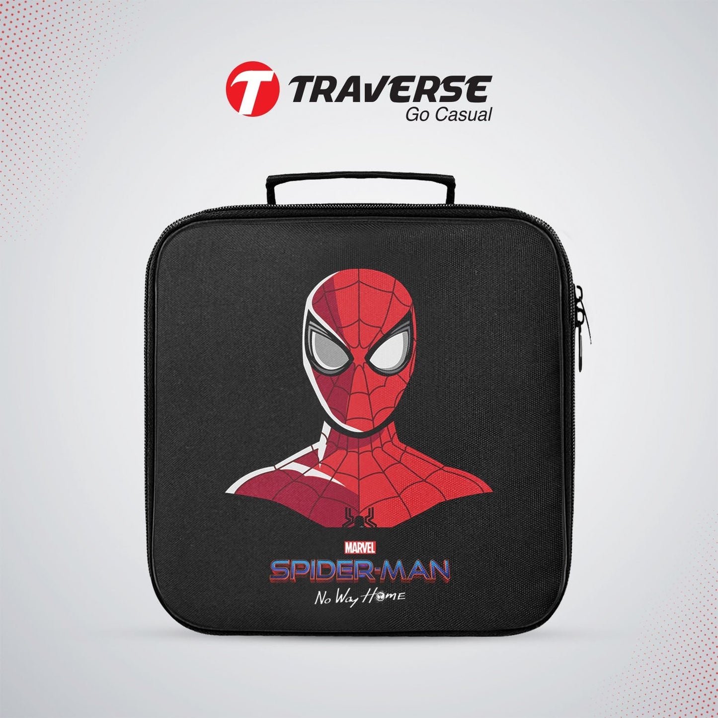 Spiderman No Way Home Sandwich/Lunch box for kids (Digitally printed on Cloth) by Traverse