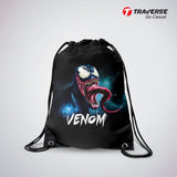 Venom Drawstring Bag ( Digital Printed On Cloth )