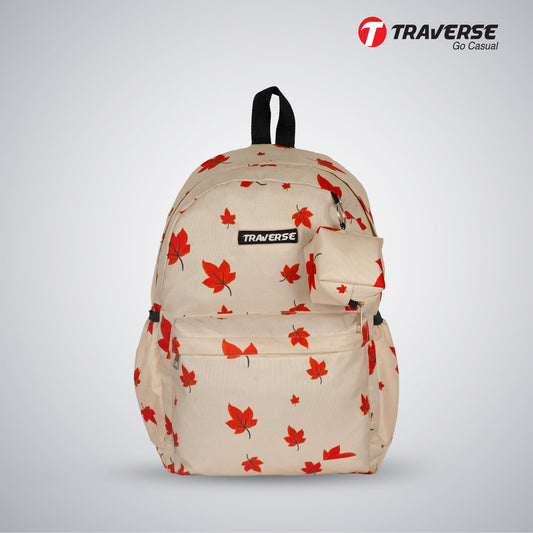 Traverse autumn leaf bag design (unisex)