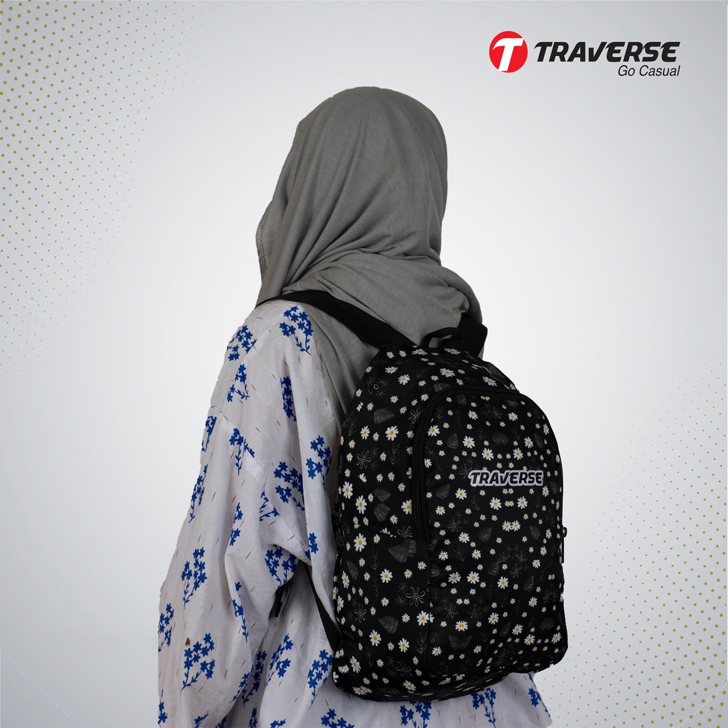 Traverse floral small backpack
