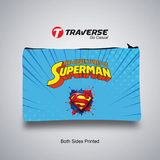 Traverse superman pencil pouch