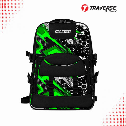 Traverse 3 zipper backpack
