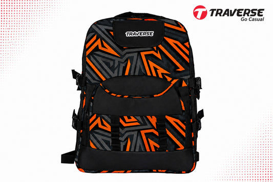 Traverse 3 zipper backpack