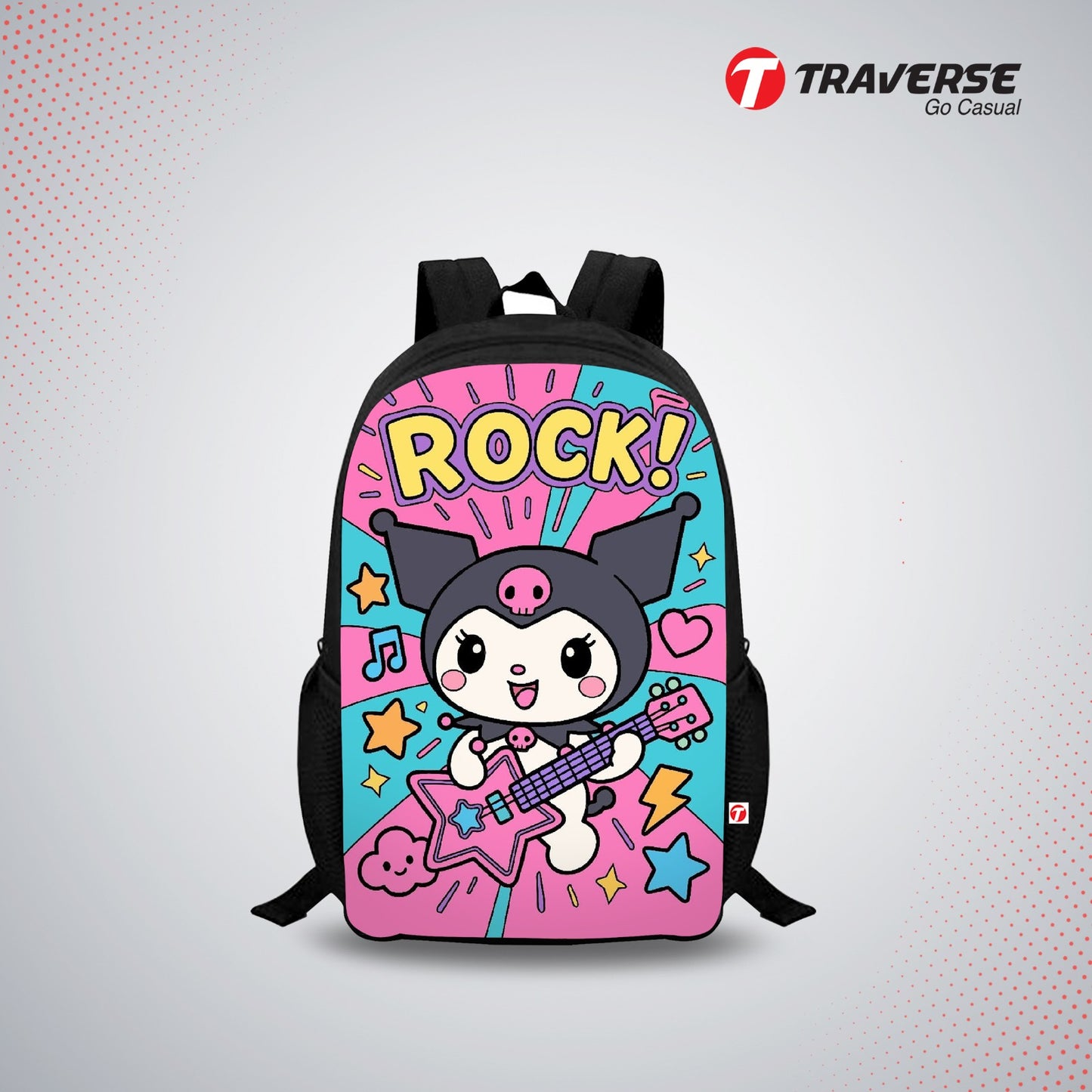 Traverse kuromi rockstar backpack