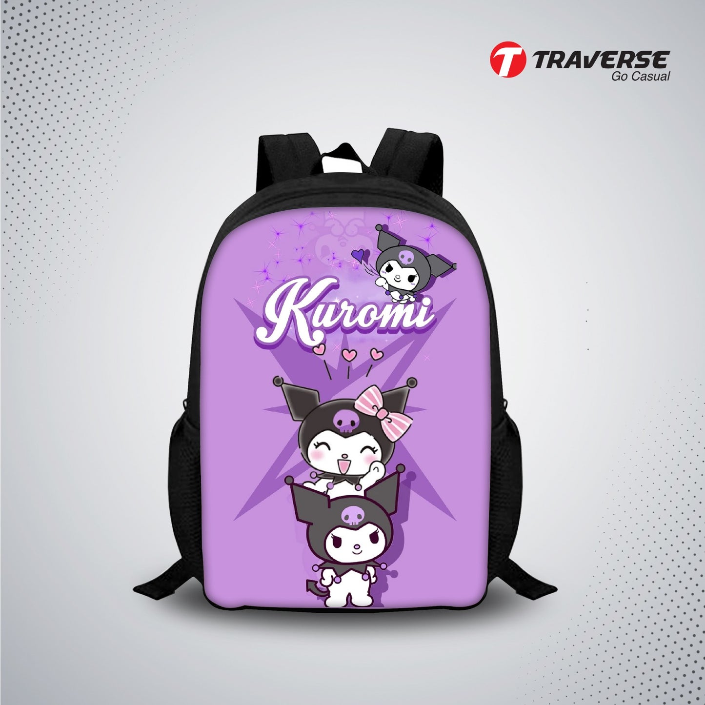 Traverse kuromi triplets backpack