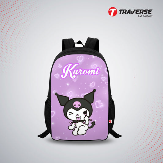 Traverse kuromi purple backpack