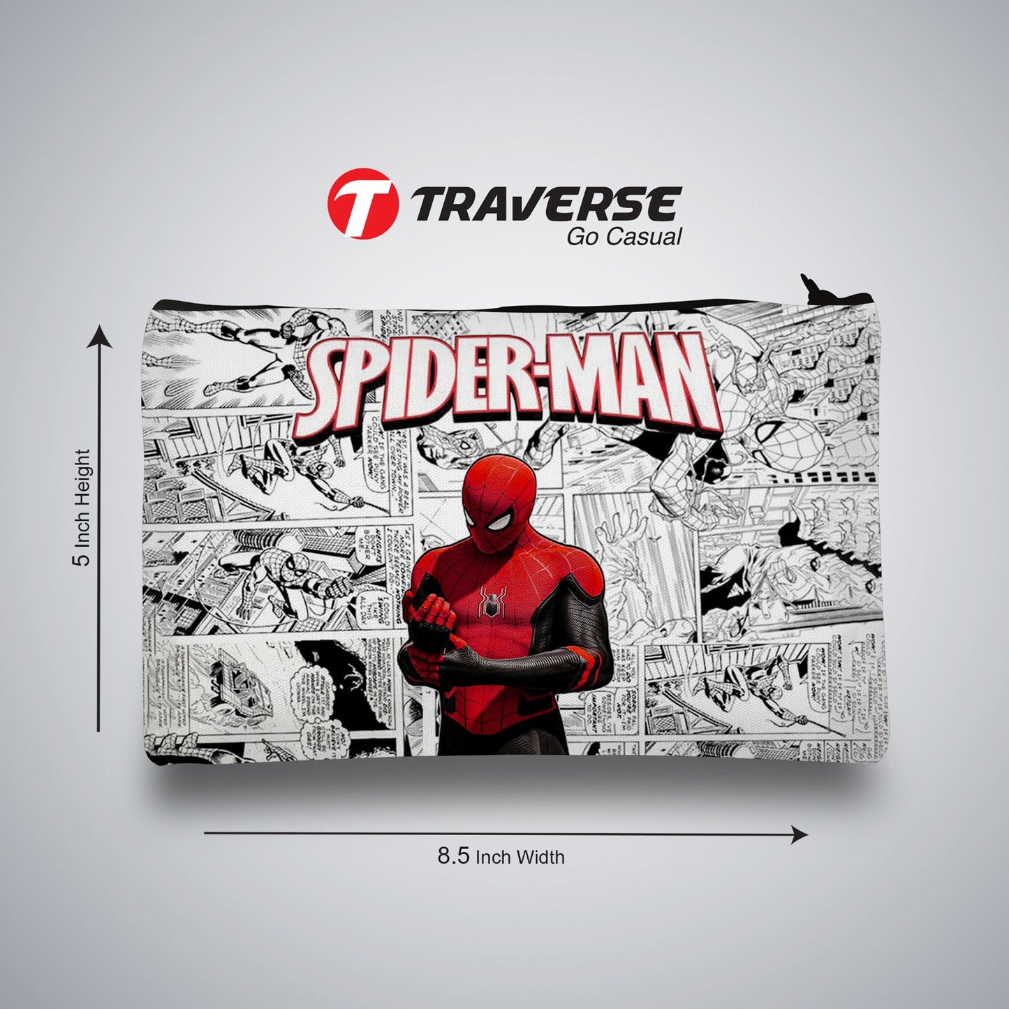 Traverse spiderman pencil pouch