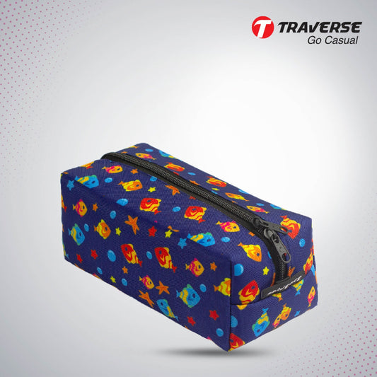 Traverse fishy pencil pouch
