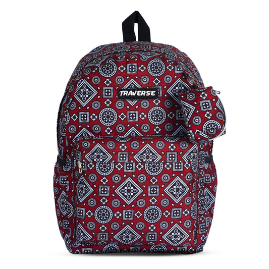 AJRAK design Backpack inspired by Pakistani heritage. A daily essential for boys and girls