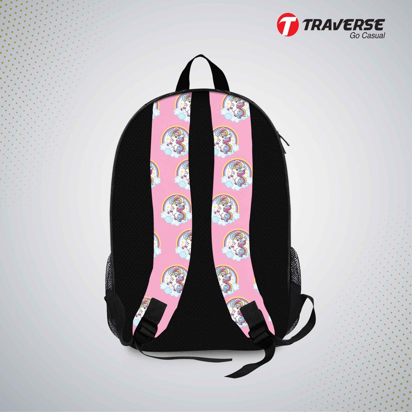 Kids Bag- Unicorn , Backpack for Kindergarten (KG), Pre-school classes. Allover printed
