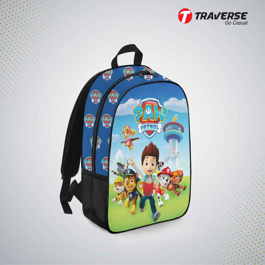 Kids Bag- Paw Petrol , Backpack for Kindergarten (KG), Pre-school classes. Allover printed