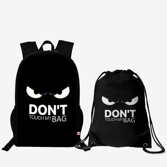 Traverse dont touch my bag and drawstring combo