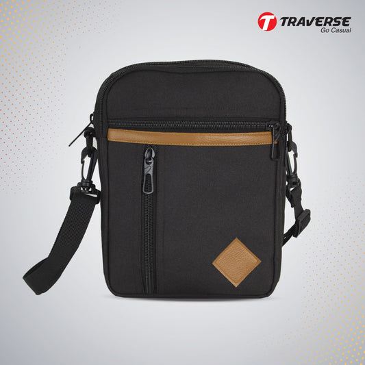 TRAVERSE, Cross Body Travelling Bag for Men & Women. Suitable for Travelling like Hajj & Umrah
