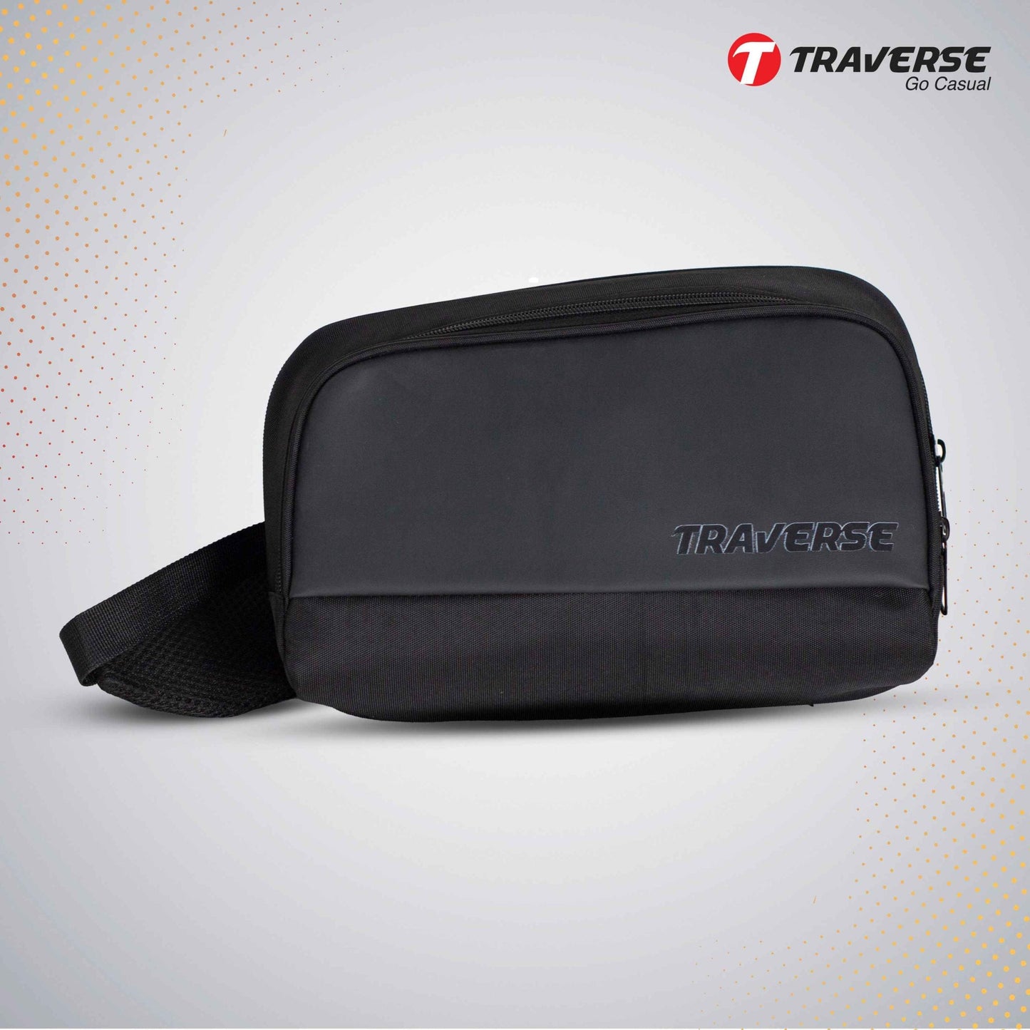 D Shape Cross Body Bag for Boys & Men. Another quality product by TRAVERSE