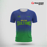Multan Sultan PSL 6 Digitally Printed T-shirt for Men's by Traverse sports