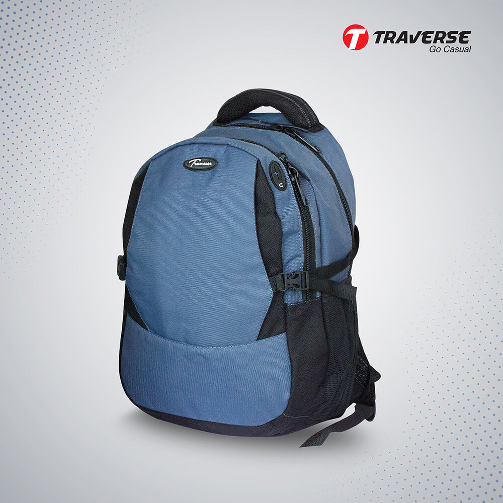 Laptop Backpack with Dual Compartments and front & Side pockets