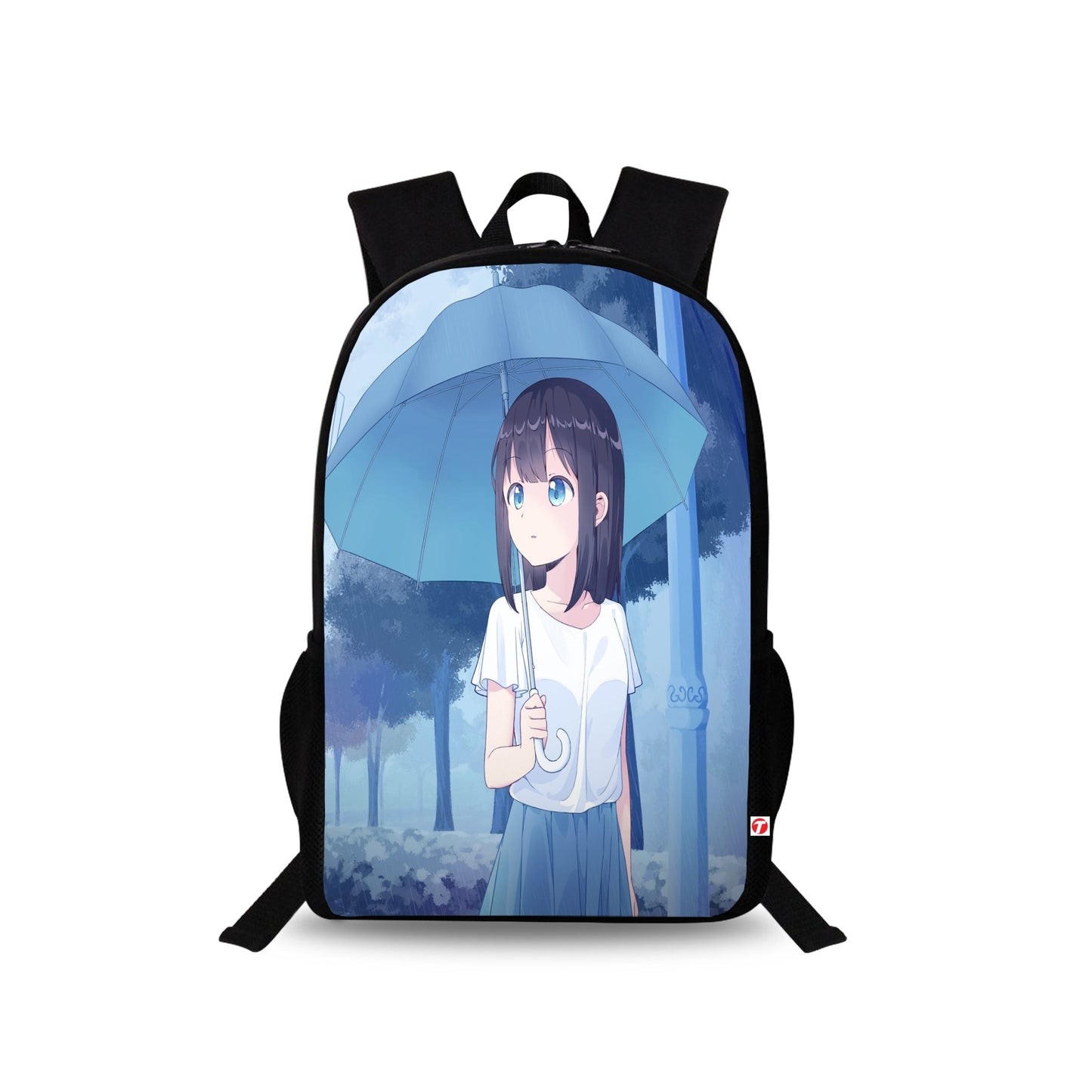 Traverse Cute Girl Bags For Boys & Girls. Digitally printed on Fabric with latest technology. Dual Compartment large backpack