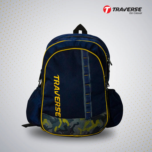 Traverse 2 Zipper  Schools Backpack - Suitable for 1 to 3 Class