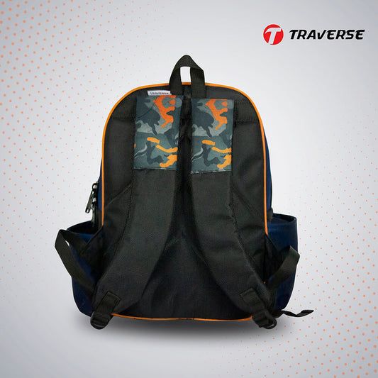 Traverse 2 Zipper  Schools Backpack - Suitable for 1 to 3 Class