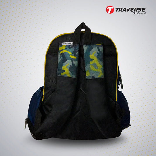 Traverse 2 Zipper  Schools Backpack - Suitable for 1 to 3 Class