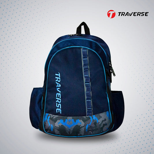 Traverse 2 Zipper  Schools Backpack - Suitable for 1 to 3 Class