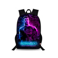 Traverse Ronaldo Bags For Boys & Girls. Digitally printed on Fabric with latest technology. Dual Compartment large backpack