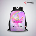 Unicorn Digital Printed Backpack for Class 1 to 3