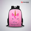 Unicorn Digital Printed Backpack for Class 1 to 3
