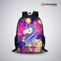 Unicorn Digital Printed Backpack for Class 1 to 3