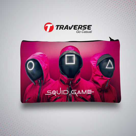 Squid Game Pencil Pouch (Digitally printed on Cloth)