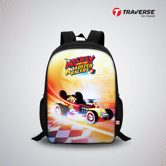 Mickey Mouse Digital Printed Backpack for Class 1 to 3