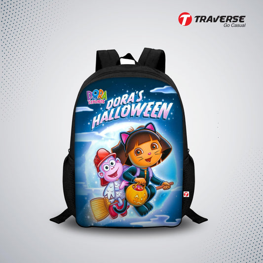 Dora the Explorer Digital Printed Backpack for Class 1 to 3
