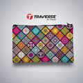 Collage Printed- Pencil Pouch (Digitally printed on Cloth)