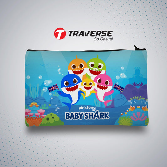 Pinkfong Baby Shark Pencil Pouch (Digitally printed on Cloth)