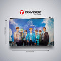 BTS Pencil / Pen  Pouch   (Digitally printed on Cloth)