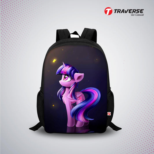 Unicorn Digital Printed Backpack for Class 1 to 3