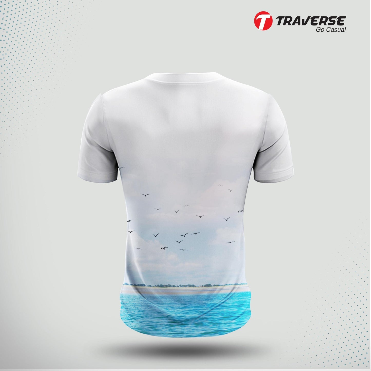 Nature  Digitally Printed Fashion T-Shirt for Men by Traverse