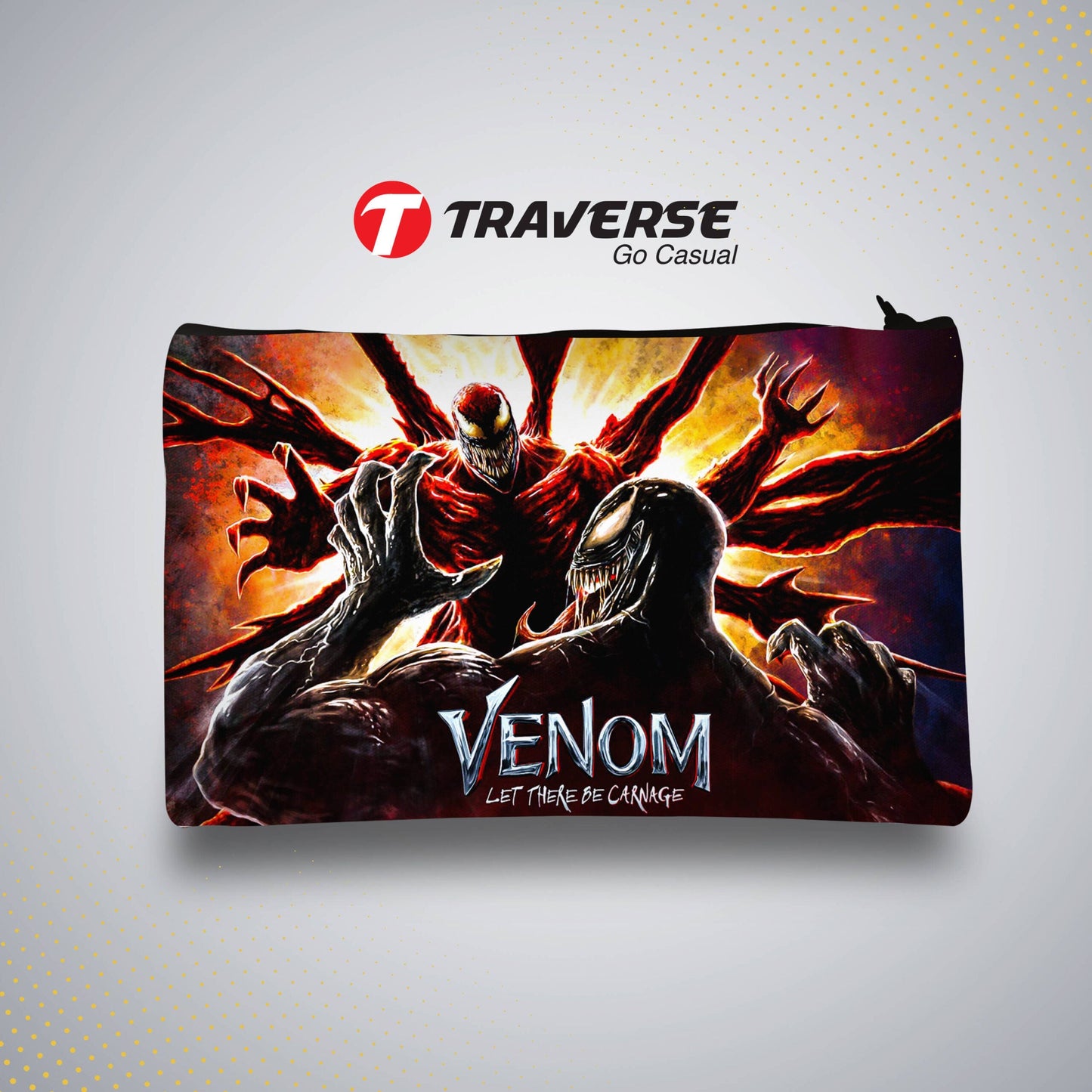 Venom Pencil Pouch (Digitally printed on Cloth)