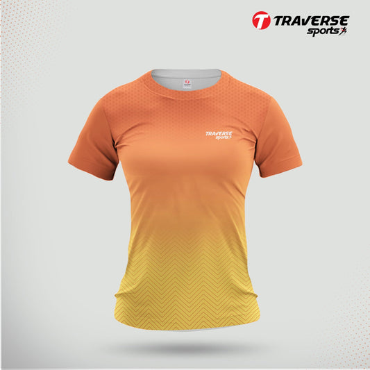 Traverse printed sports T-shirts for Women