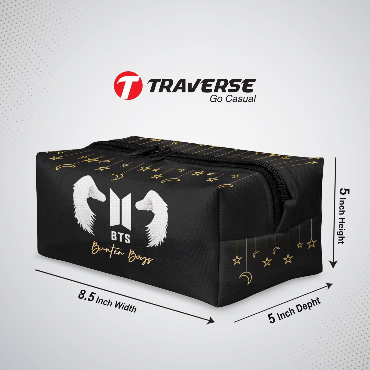 BTS Box Pouch (Digitally printed on Cloth)