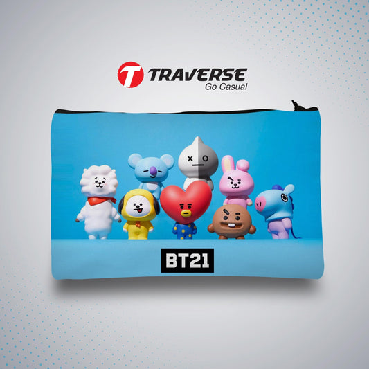 BT-21 Pencil Pouch (Digitally printed on Cloth)