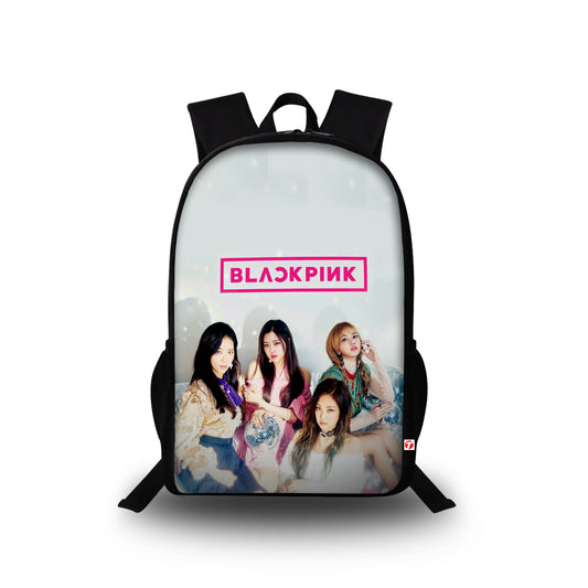 Black Pink Digital Printed Bag for Girls
