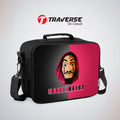 Money Heist Lunch Box for kids (Digitally printed on Cloth) by Traverse