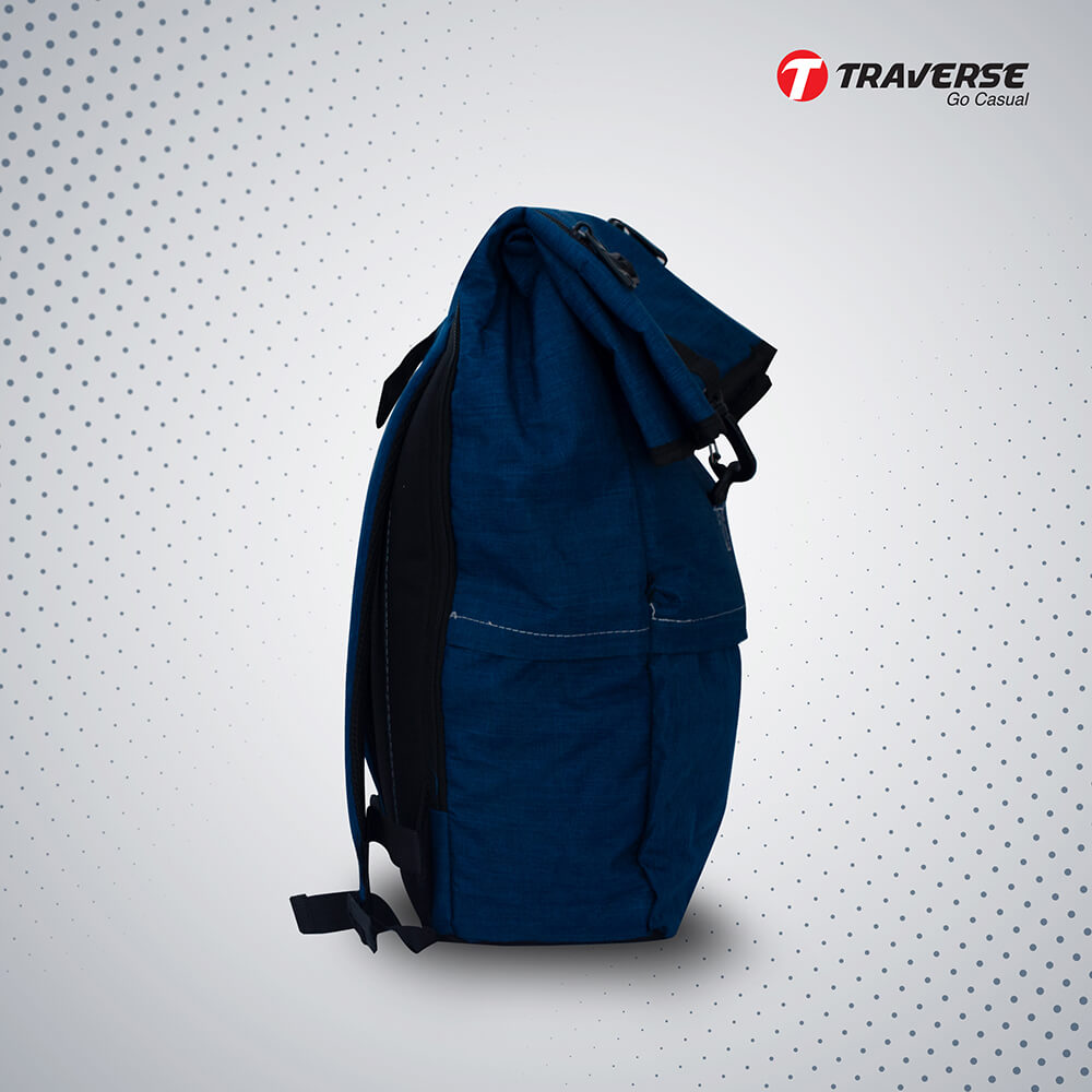 Yale Blue Ruck-Suck Laptop Bag