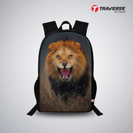 Lion Roar Digital Printed Bag for Girls