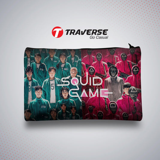 Squid Game Pencil Pouch (Digitally printed on Cloth)