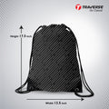 Black Drawstring Bag