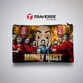 Pack of 3 Money Heist– Bundle Offer – Money Heist Backpack , With Two Money Heist Pencil Pouches