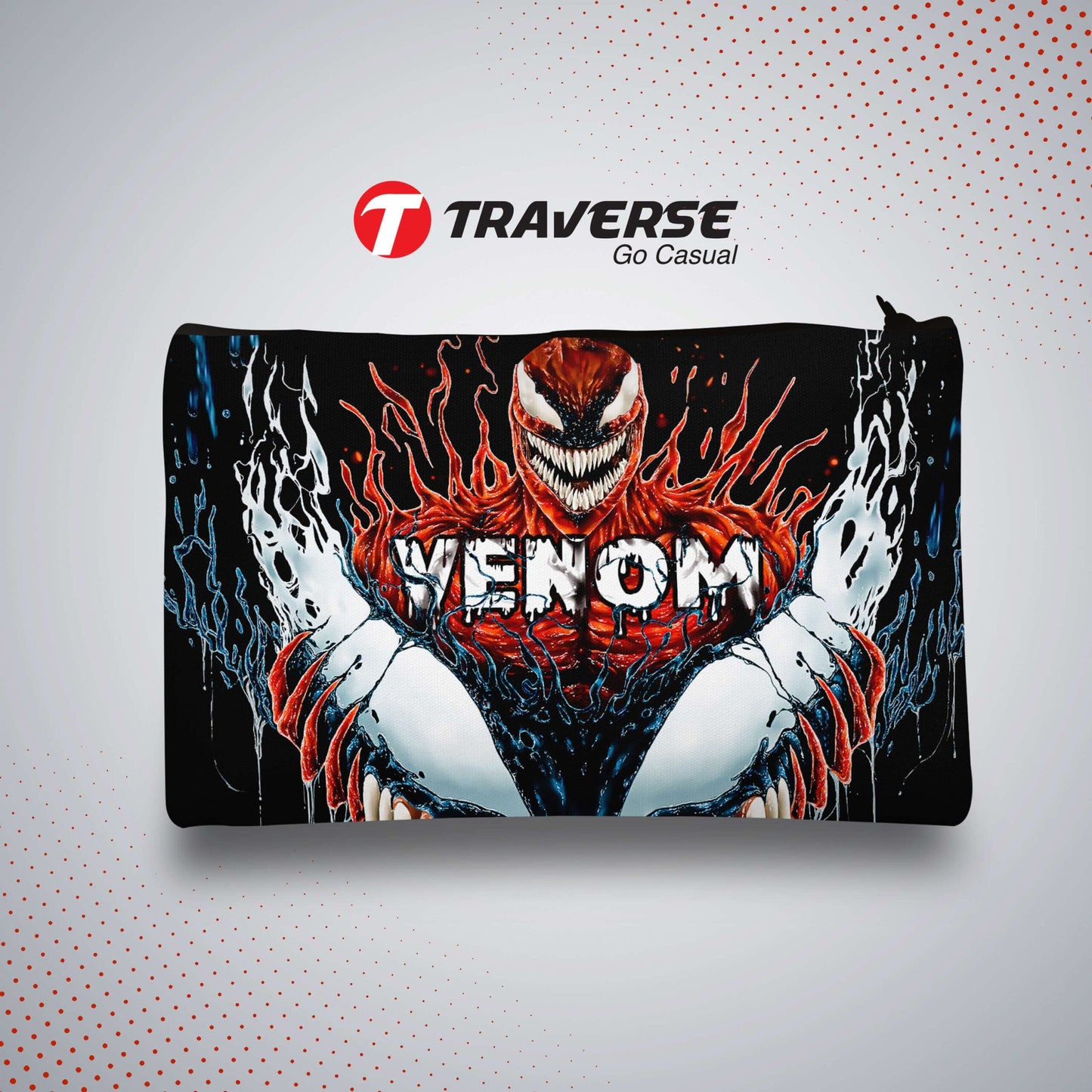 Venom Pencil Pouch (Digitally printed on Cloth)